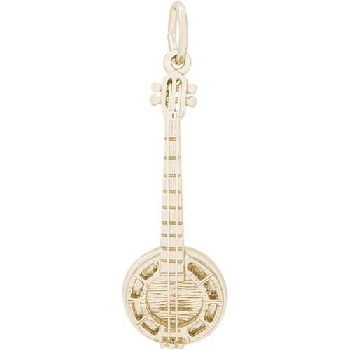Banjo Charm 10K Gold - 10-1598