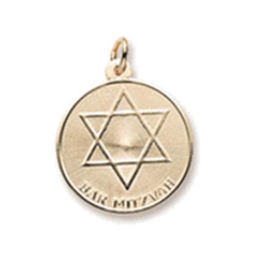 Bar Mitzvah Charm 14K Gold - 10-3775