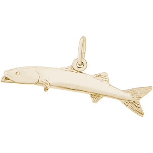 Barracuda Fish Charm 10K Gold - 10-2438