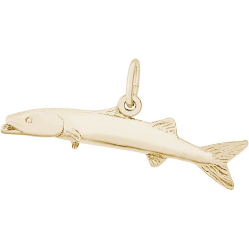 Barracuda Fish Charm 10K Gold - 10-2438