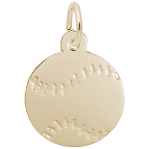 Baseball Charm 14K Gold - 10-7788