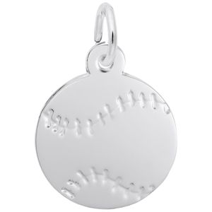 Baseball Charm Silver - 10-7788