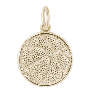Rembrandt Basketball Charm - 10K Gold - 10-1106-0-10K