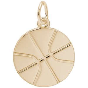 Basketball Charm 10K Gold - 10-7786