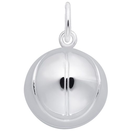 Basketball Charm White Gold - 10-1521