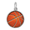 Rembrandt Basketball - Painted Charm - Silver - 10-1106-1-SS