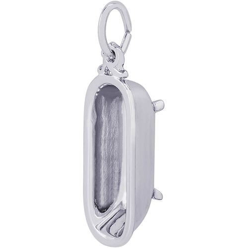 Bath Tub Charm White Gold - 10-8131
