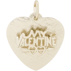Be My Valentine Charm Gold Plated - 10-3269