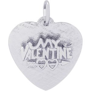 Be My Valentine Charm Silver - 10-3269