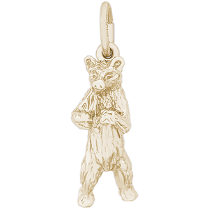 Bear Charm 10K Gold - 10-0156