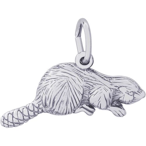Beaver Charm Silver - 10-0116