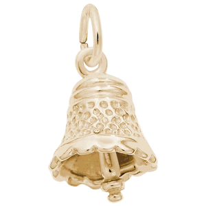 Bell Charm 10K Gold - 10-0829