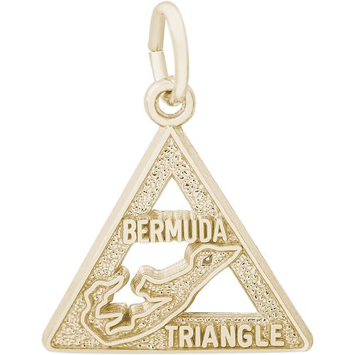 Bermuda Triangle Charm 10K Gold - 10-5157