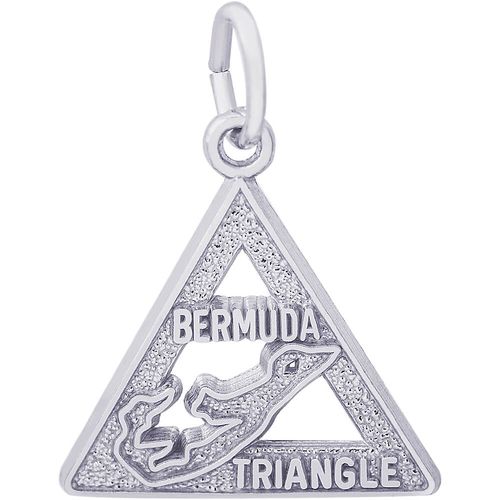 Bermuda Triangle Charm Silver - 10-5157