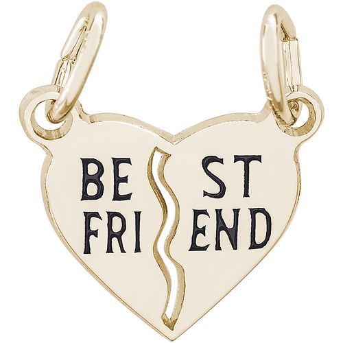 Best Friends Charm Gold Plated - 10-3405
