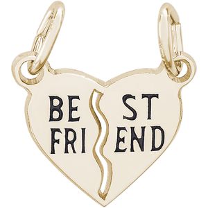 Best Friends Charm Gold Plated - 10-3405