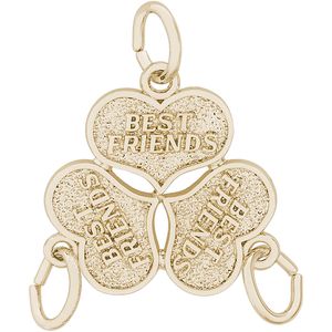 Best Friends Charm Gold Plated - 10-7741