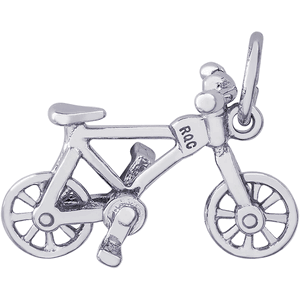 Bicycle Charm Silver - 10-0476