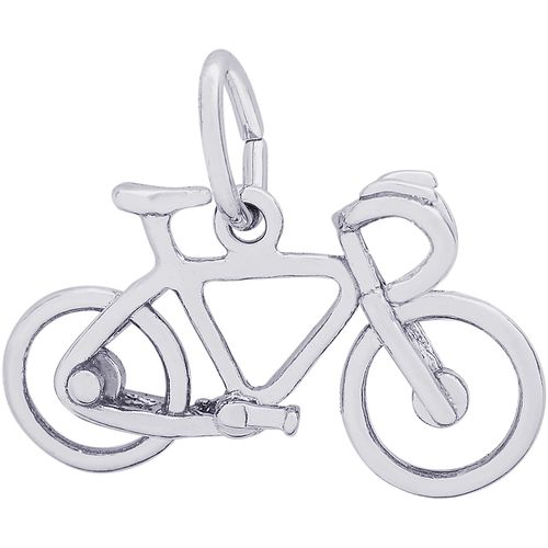 Bicycle Charm White Gold - 10-3921