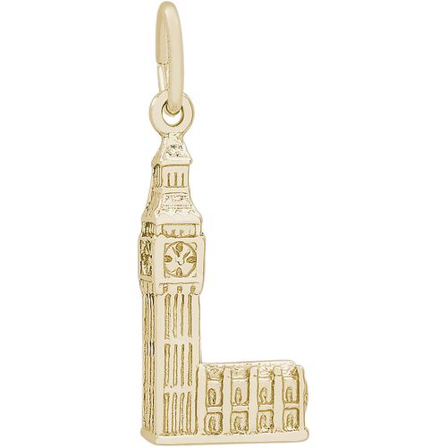 Big Ben Charm 14K Gold - 10-8140