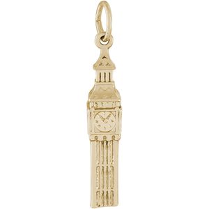 Big Ben Charm Gold Plated - 10-8138