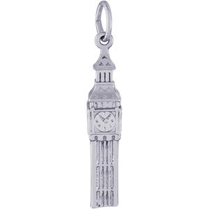 Big Ben Charm White Gold - 10-8138