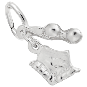 Bikini Charm White Gold - 10-0464