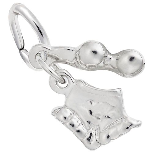 Bikini Charm White Gold - 10-0464