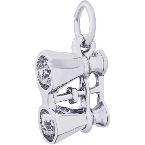 Binoculars Charm Silver - 10-0461