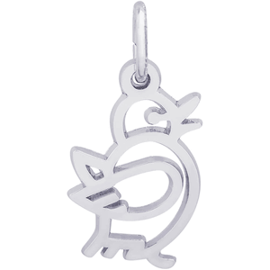 Bird Charm Silver - 10-1503