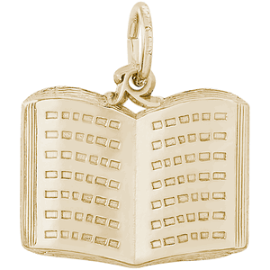 Book Charm 10K Gold - 10-3160