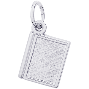 Book Charm Silver - 10-1363
