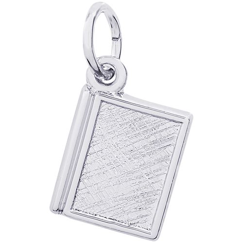 Book Charm White Gold - 10-1363