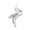 Rembrandt Boot Charm - 14K White Gold - 10-3097-0-14KW