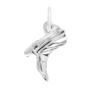 Rembrandt Boot Charm - Silver - 10-3097-0-SS