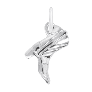 Rembrandt Boot Charm - Silver - 10-3097-0-SS