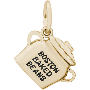 Boston Baked Beans Charm 10K Gold - 10-3715
