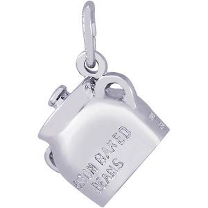Boston Baked Beans Charm Silver - 10-3950