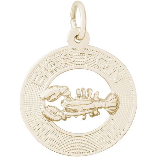 Boston Lobster Charm Gold Plated - 10-3936