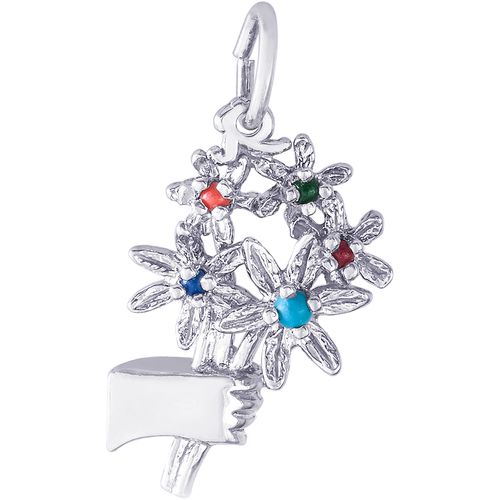 Bouquet Charm Silver - 10-4507