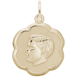 Boy Charm 14K Gold - 10-0943