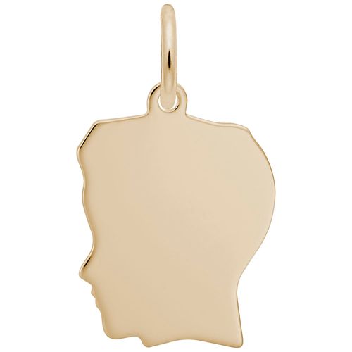 Boy Charm Gold Plated - 10-2031
