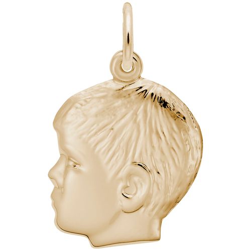 Boy Charm Gold Plated - 10-0511