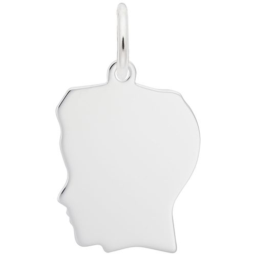 Boy Charm White Gold - 10-2031