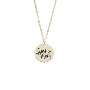 Rembrandt Boy Mom Necklace Set Necklace - Gold Plated - 29-1968-87-GP