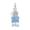 Rembrandt Boy W/baseball Cap - Blue Charm - 14K White Gold - 10-8423-1-14KW