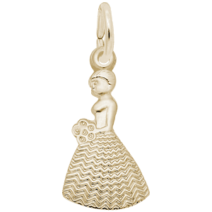 Bridesmaid Charm 14K Gold - 10-1526