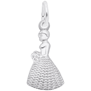 Bridesmaid Charm Silver - 10-1526