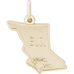 British Columbia Charm 10K Gold - 10-3301