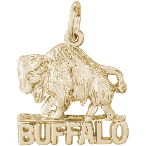 Buffalo Charm 10K Gold - 10-3282